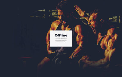 Coming Soon / Offline Page